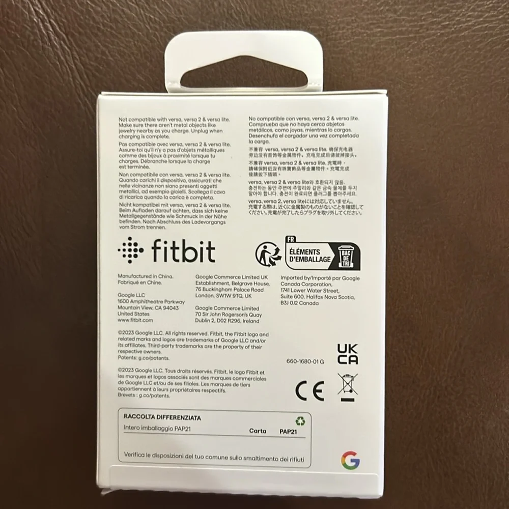 Fitbit Versa 3 Charging Cable for Smartwatch (NWT)